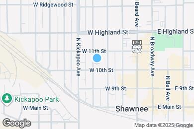 Map image of the property - 309 N Louisa Ave