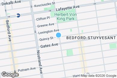 Map image of the property - 778 Marcy Ave