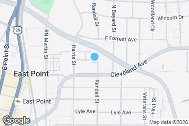 Map image of the property - 1370 Carnegie Ave