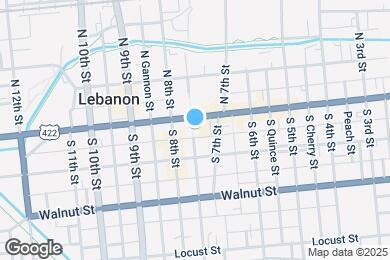 Map image of the property - 740 Cumberland St