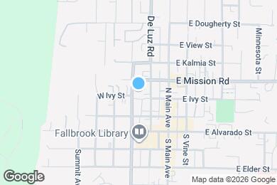 Map image of the property - 317 N Mission Rd
