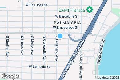 Map image of the property - 3216 W Santiago St