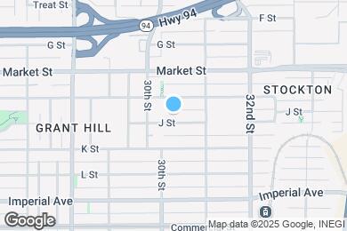 Map image of the property - 3042-44 J St