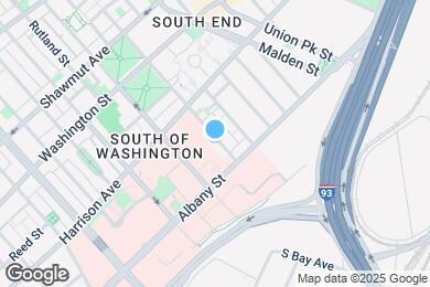 Map image of the property - 93 E Brookline St
