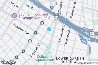 Map image of the property - 1421 Thalia St