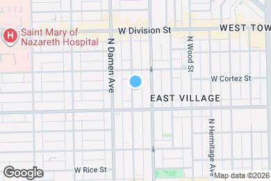 Map image of the property - 1049 N Winchester Ave