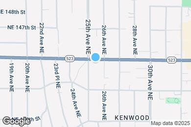 Map image of the property - 2513 NE 145th St