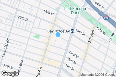 Map image of the property - 342 Ovington Ave