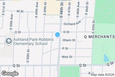 Map image of the property - 5024 S 48th St