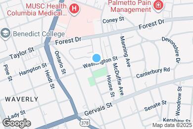 Map image of the property - 2444 Washington St