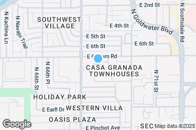 Map image of the property - 6833 E Osborn Rd