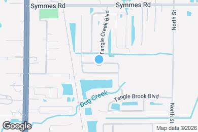 Map image of the property - 7319 Tangle Bend Dr