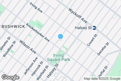 Map image of the property - 1340 Hancock St