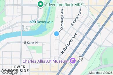 Map image of the property - 1933 N Cambridge Ave