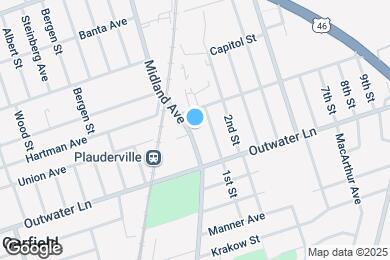 Map image of the property - 332 Midland Ave