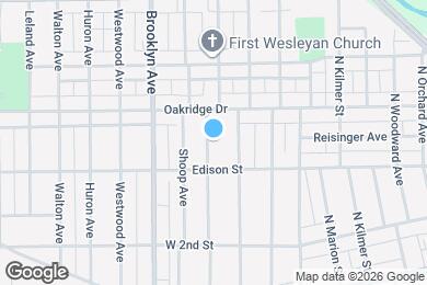 Map image of the property - 228 Gramont Ave