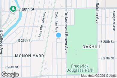 Map image of the property - 2809 Columbia Ave