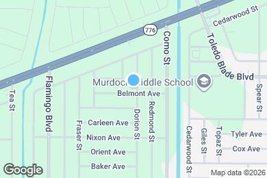 Map image of the property - 17172 Belmont Ave