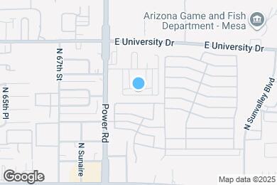 Map image of the property - 6863 E Boise St