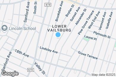 Map image of the property - 129 Sunset Ave