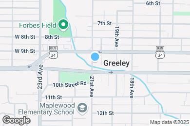 Map image of the property - 918 21st Ave