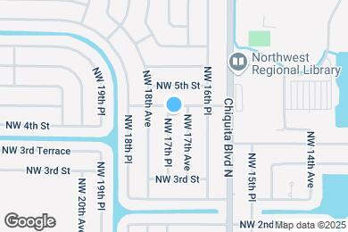 Map image of the property - 421 NW 17th Pl