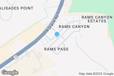 Map image of the property - 2289 E Stone Stable Dr