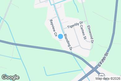 Map image of the property - 305 Bayview Cir