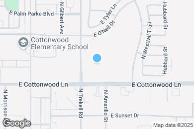 Map image of the property - Bungalows on Cottonwood