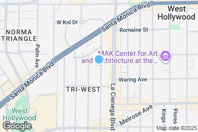 Map image of the property - 849 N West Knoll Dr