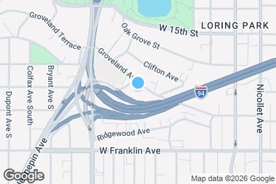 Map image of the property - 317 Groveland Ave