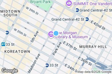 Map image of the property - 29 E 37th St