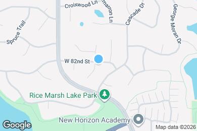 Map image of the property - 18129 W 82nd St
