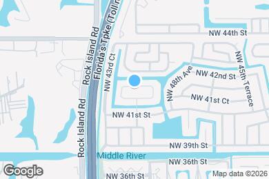 Map image of the property - 5062 NW 41st Pl