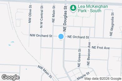 Map image of the property - 408 NE Douglas St