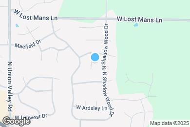 Map image of the property - 4816 N Ashcroft Ln