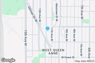 Map image of the property - 2210 12th Ave W