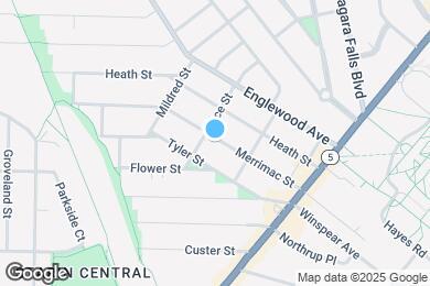 Map image of the property - 100 Merrimac St