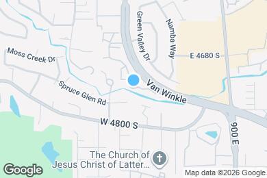 Map image of the property - 4756 S 700 E