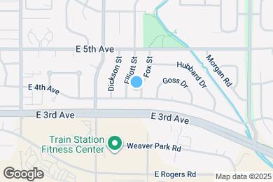 Map image of the property - 407 Fox St