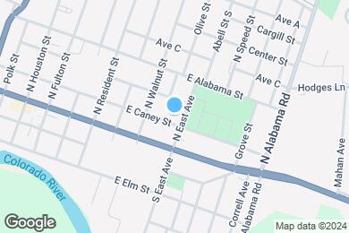 Map image of the property - 513 E Caney St