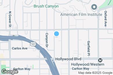 Map image of the property - 1832 1/2 N Van Ness Ave