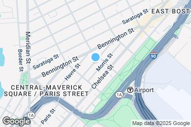 Map image of the property - 269 Paris St