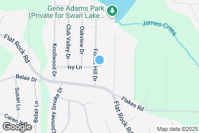 Map image of the property - 546 Forest Hill Dr