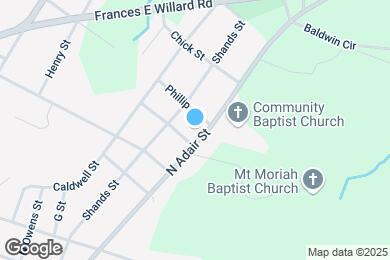 Map image of the property - 605 N Adair Street Apt #5