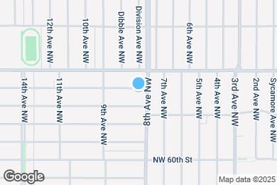 Map image of the property - 811 NW 64th St
