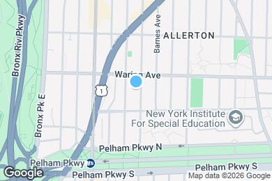 Map image of the property - 2333 Wallace Ave