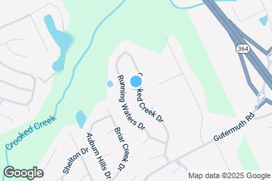 Map image of the property - 1225 Crooked Creek Dr
