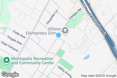 Map image of the property - 701 Vargas Rd