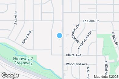 Map image of the property - 4901 S 48th St